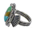 Southwest Sterling Silver And Multicolor Ring Size 5-3/4 EX56203